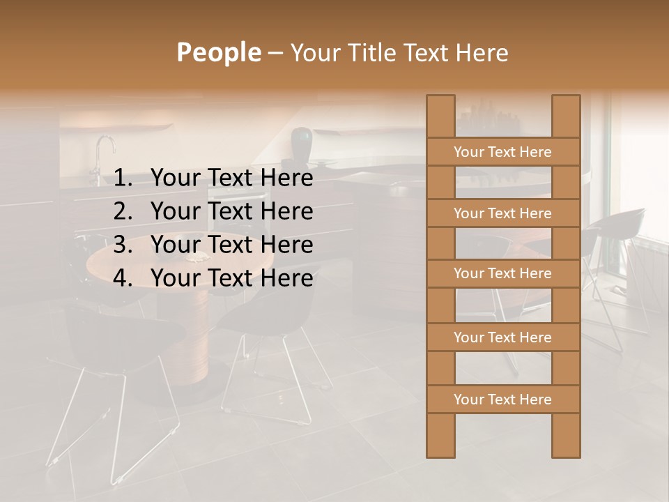 Room Decor Dining PowerPoint Template