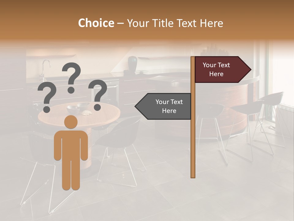 Room Decor Dining PowerPoint Template