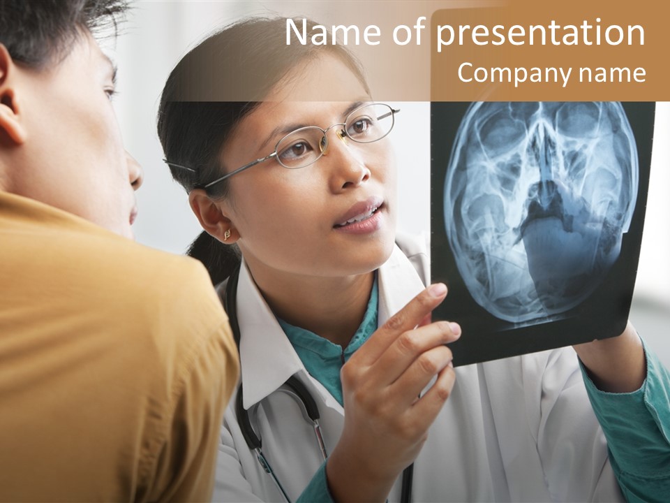 Tumor Sick Doctor PowerPoint Template