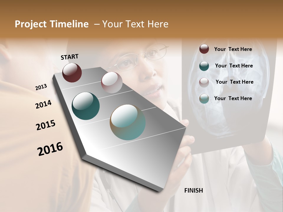 Tumor Sick Doctor PowerPoint Template