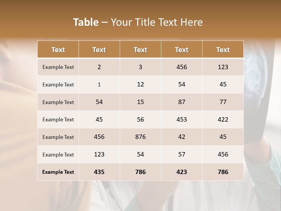 Tumor Sick Doctor PowerPoint Template