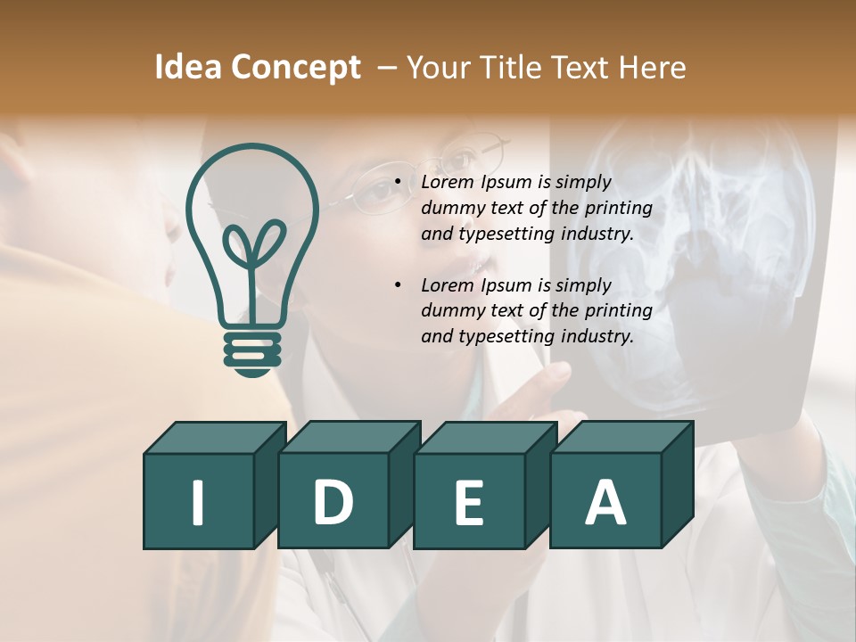 Tumor Sick Doctor PowerPoint Template