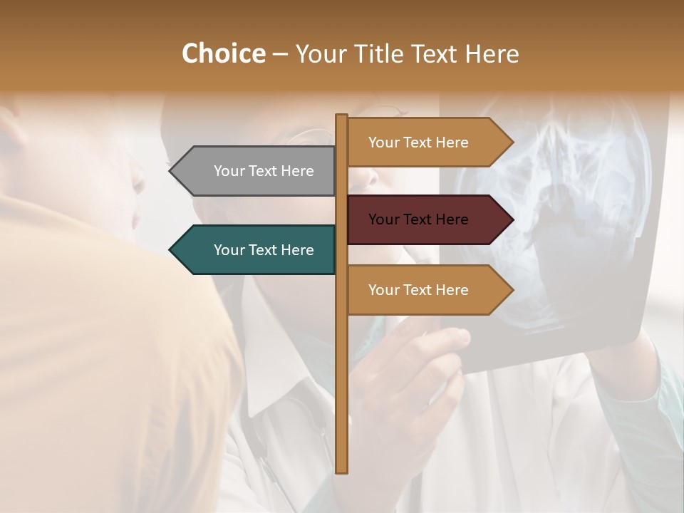 Tumor Sick Doctor PowerPoint Template