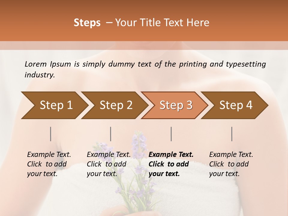 Lady Good Spa PowerPoint Template