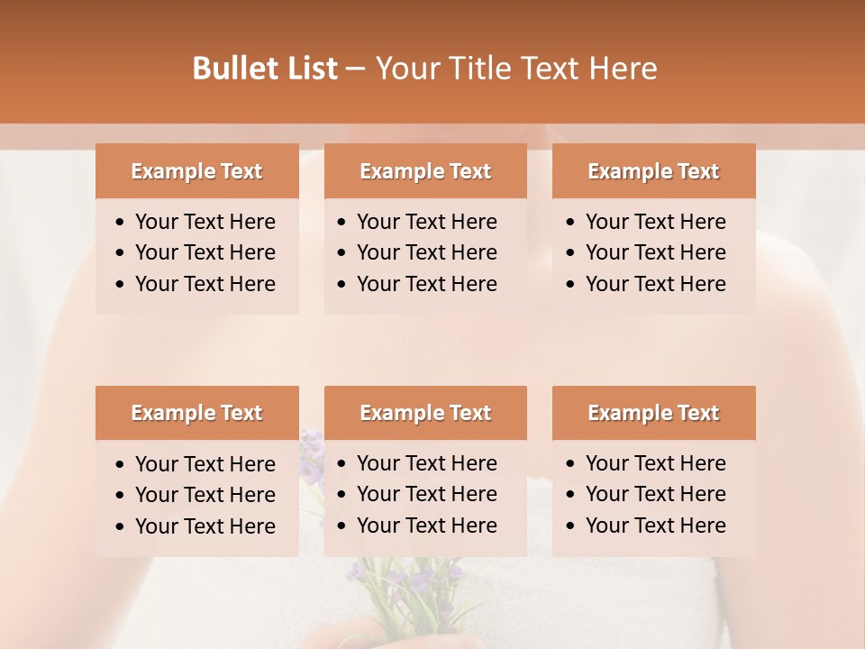 Lady Good Spa PowerPoint Template