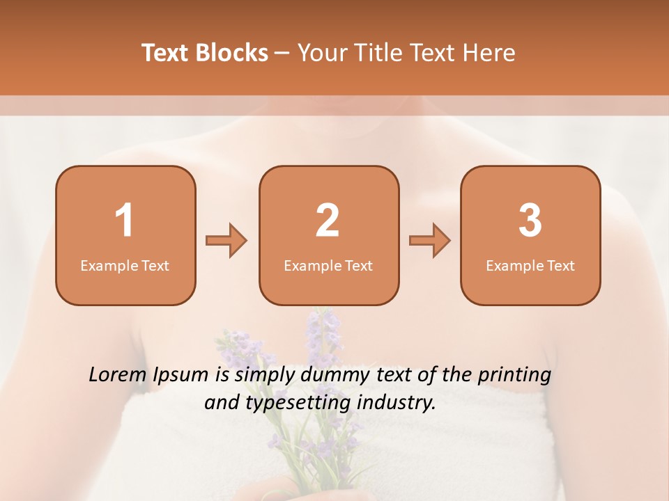 Lady Good Spa PowerPoint Template