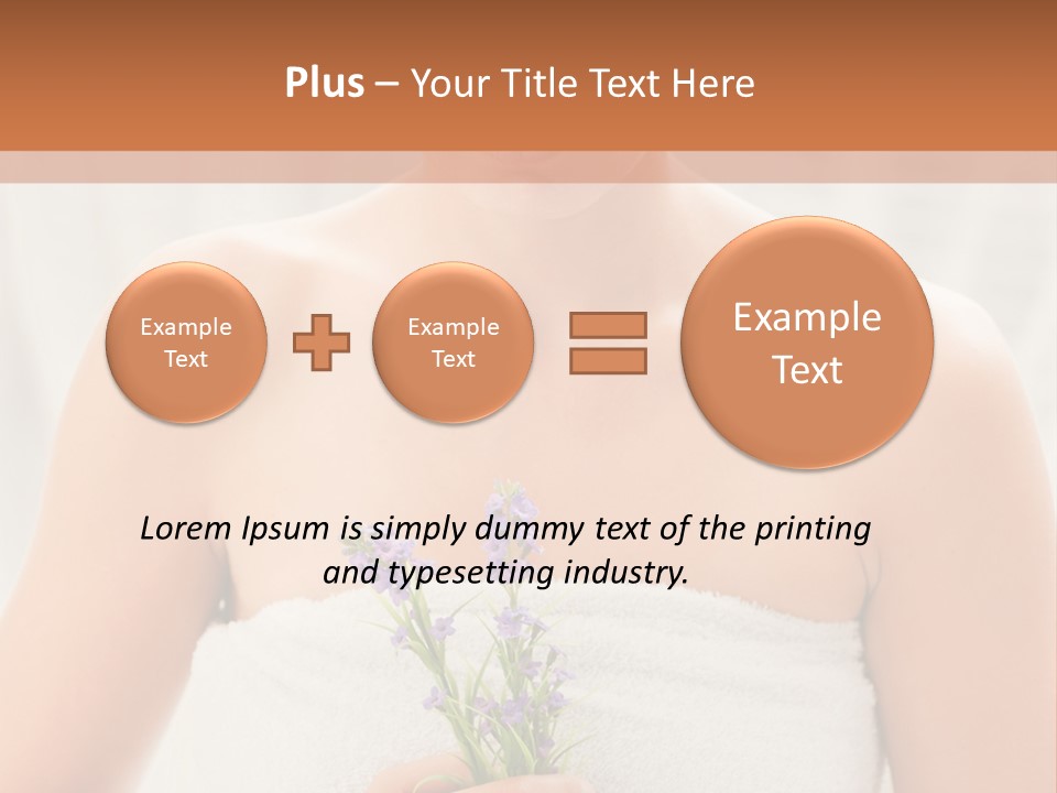 Lady Good Spa PowerPoint Template