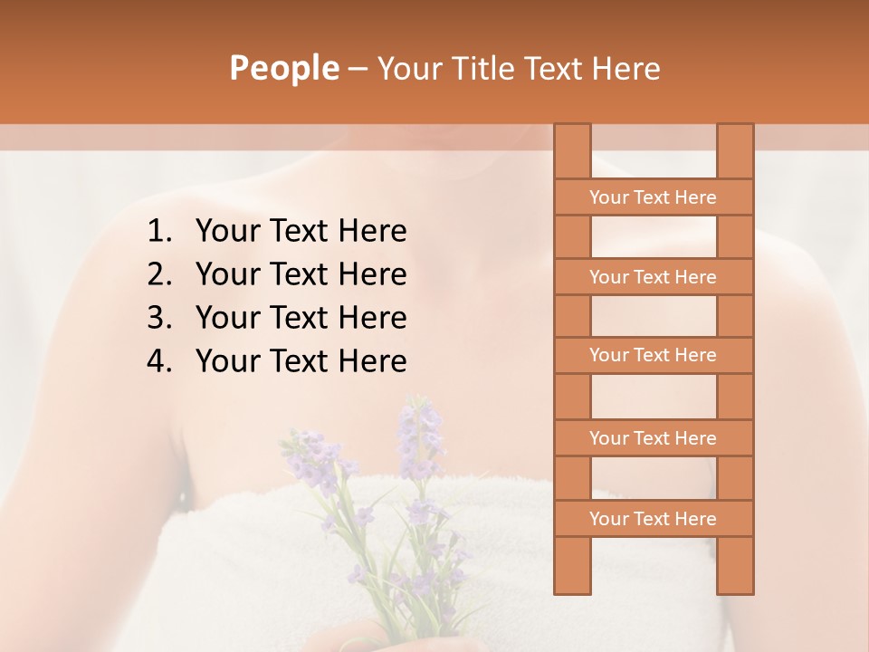 Lady Good Spa PowerPoint Template