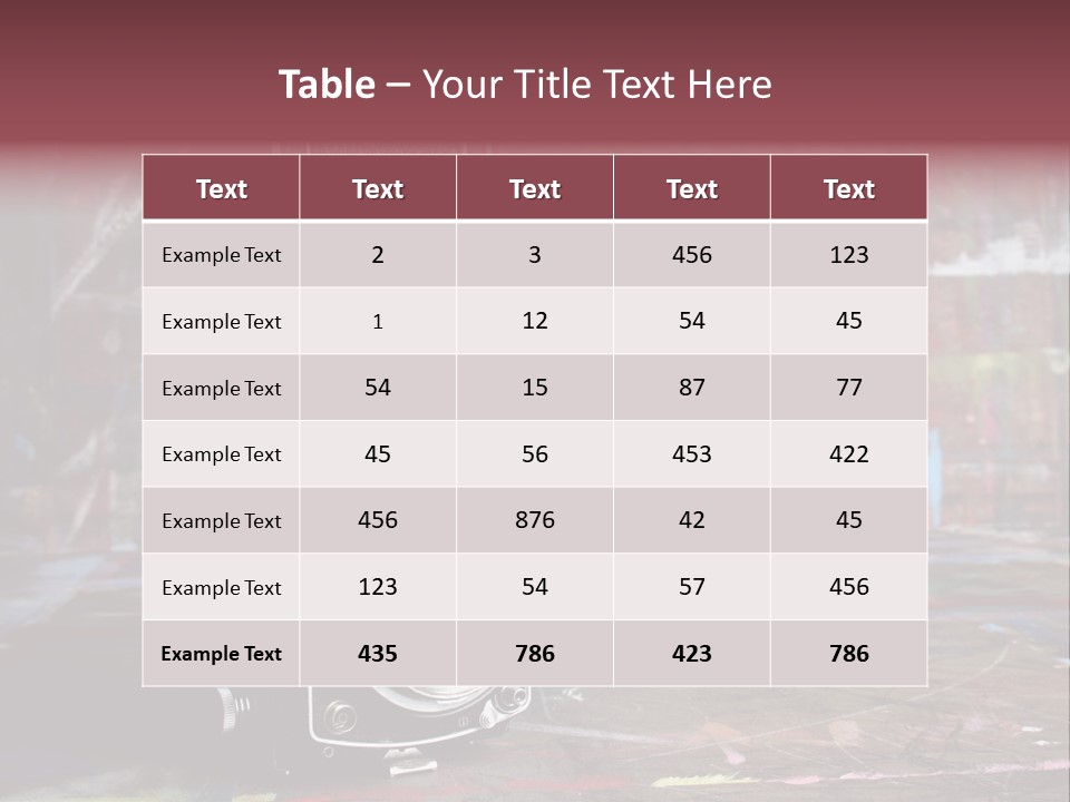 Rough Old Tlr PowerPoint Template