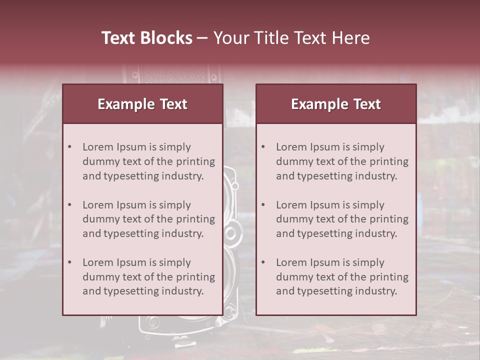 Rough Old Tlr PowerPoint Template