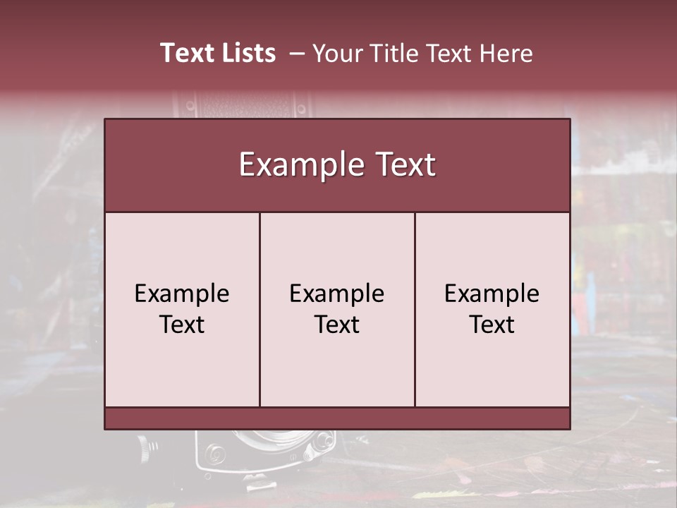 Rough Old Tlr PowerPoint Template