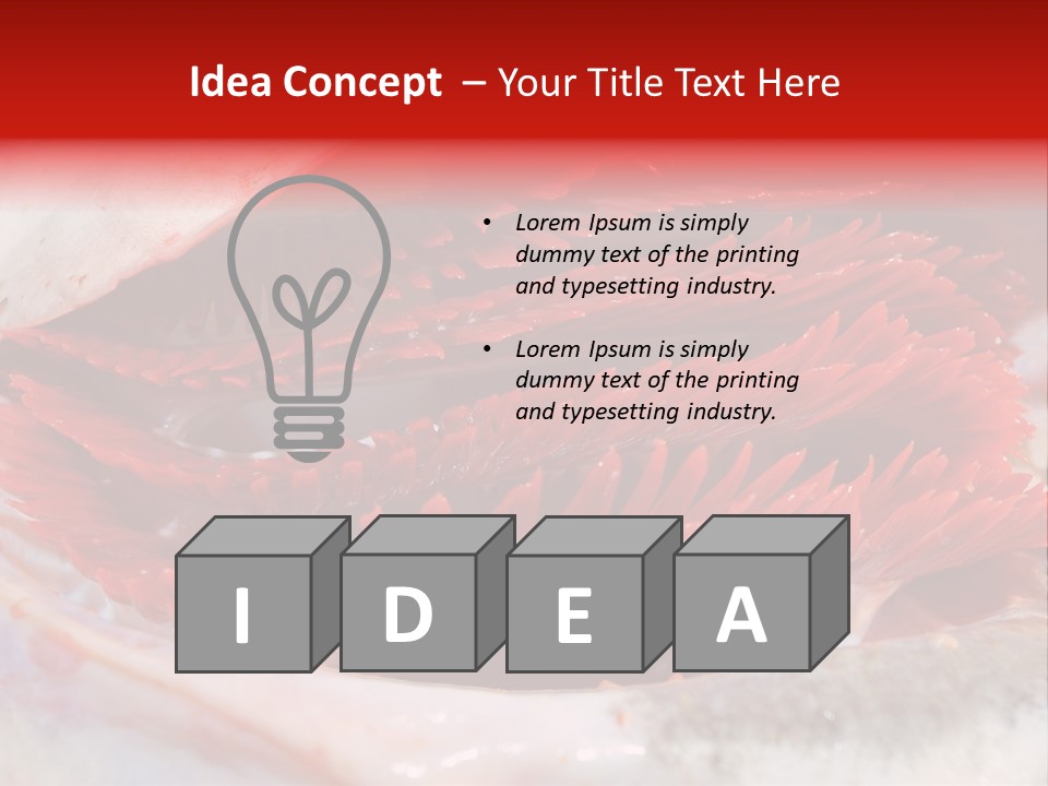 Ling Brown River PowerPoint Template