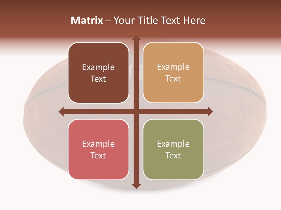 Rules Leather Football PowerPoint Template