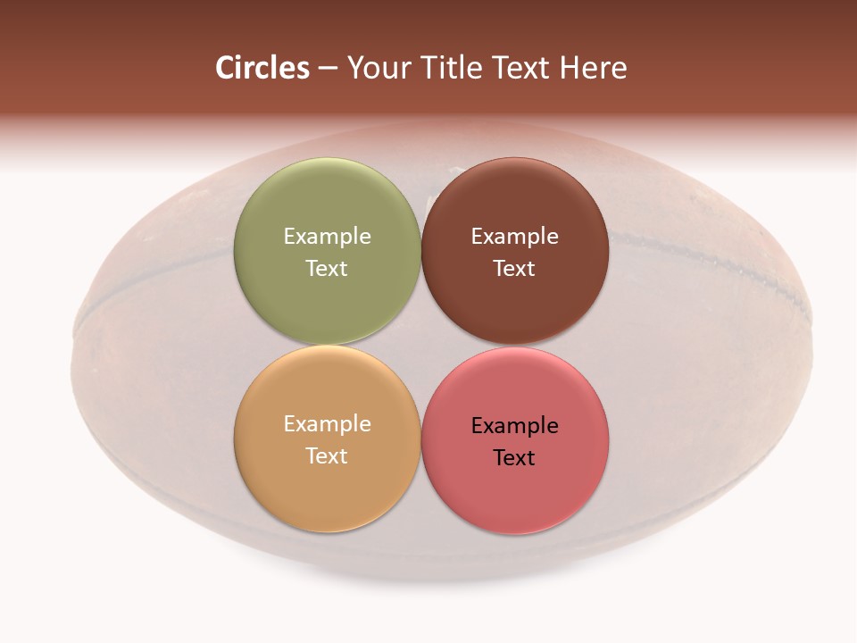 Rules Leather Football PowerPoint Template