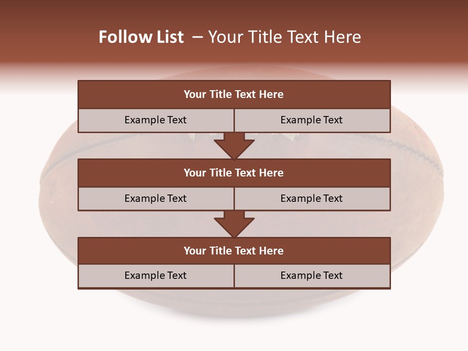 Rules Leather Football PowerPoint Template