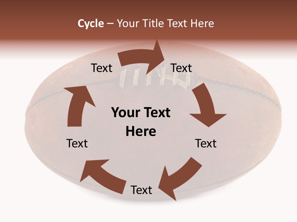 Rules Leather Football PowerPoint Template