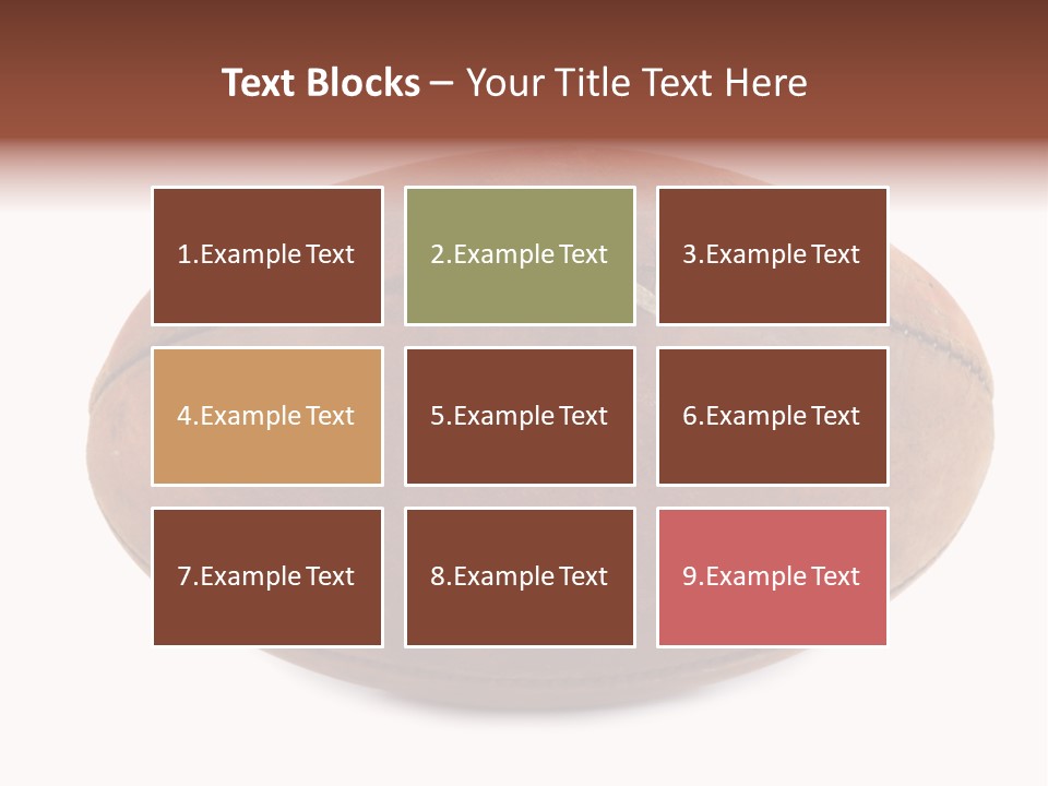 Rules Leather Football PowerPoint Template