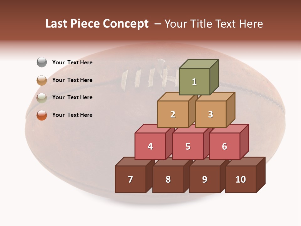 Rules Leather Football PowerPoint Template
