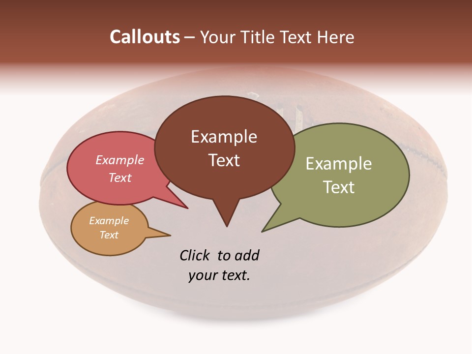 Rules Leather Football PowerPoint Template