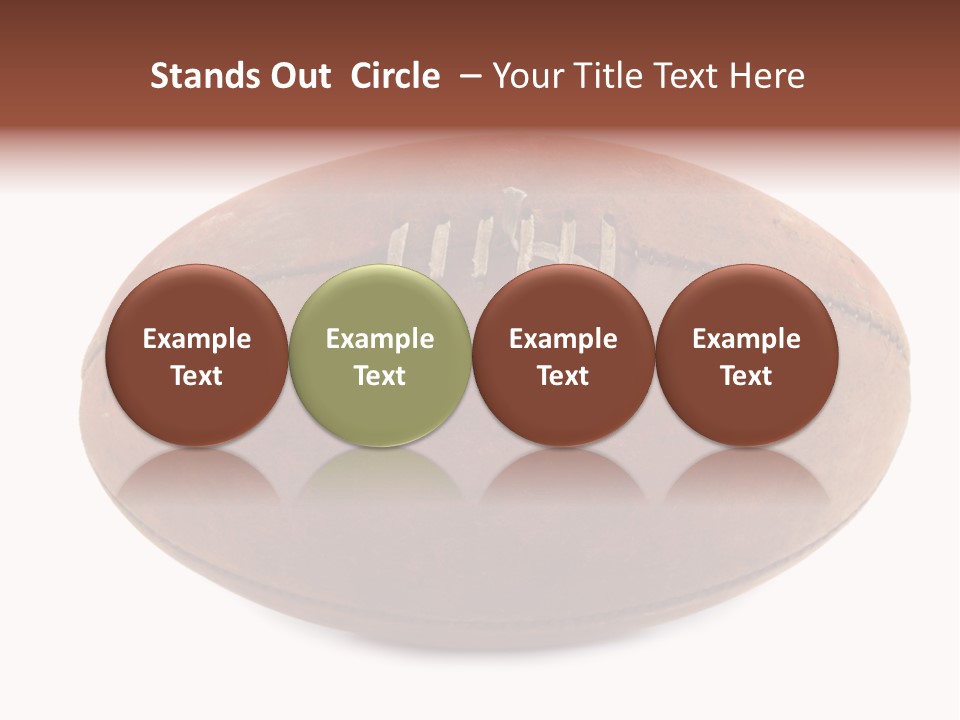 Rules Leather Football PowerPoint Template