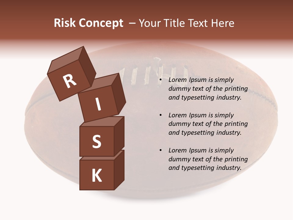 Rules Leather Football PowerPoint Template