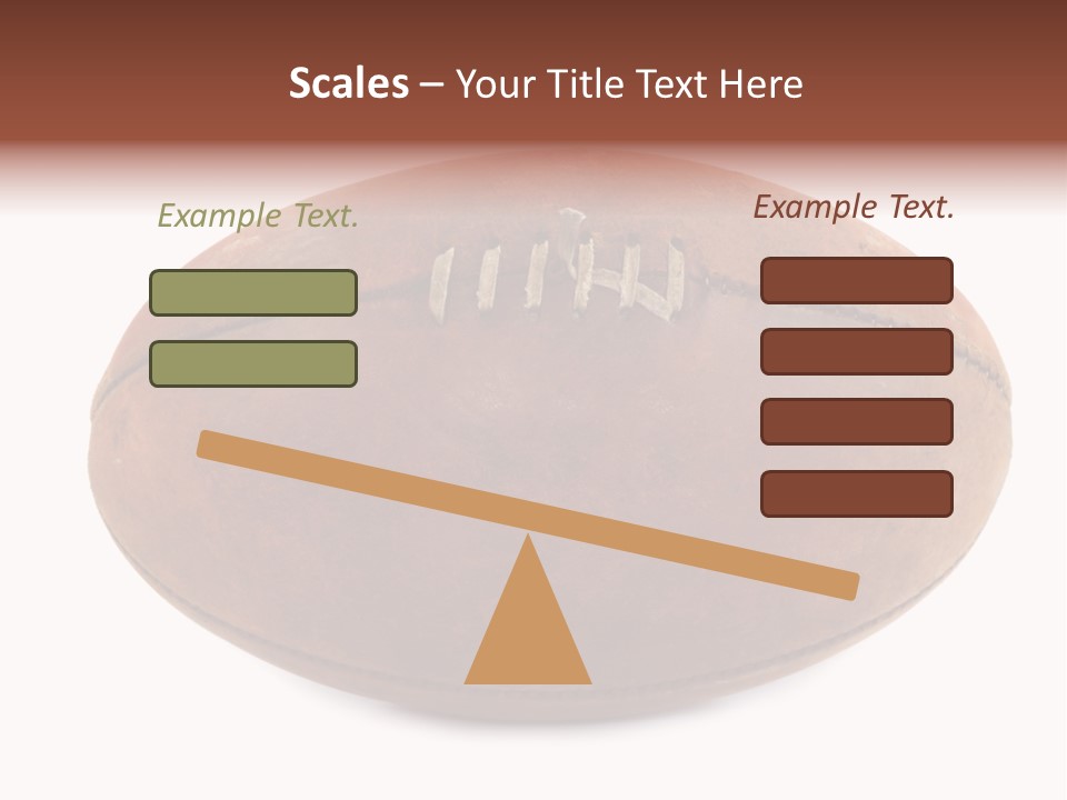 Rules Leather Football PowerPoint Template