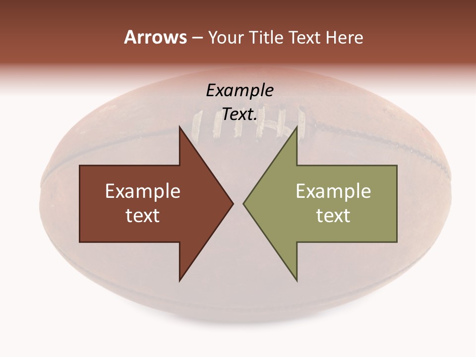 Rules Leather Football PowerPoint Template