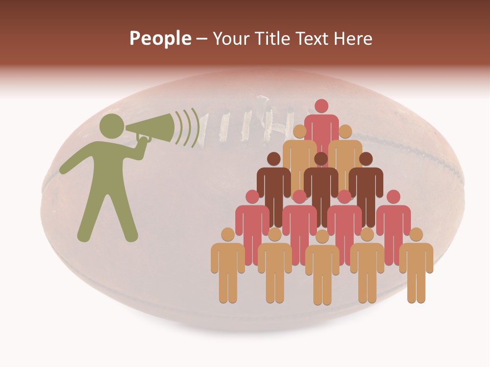 Rules Leather Football PowerPoint Template