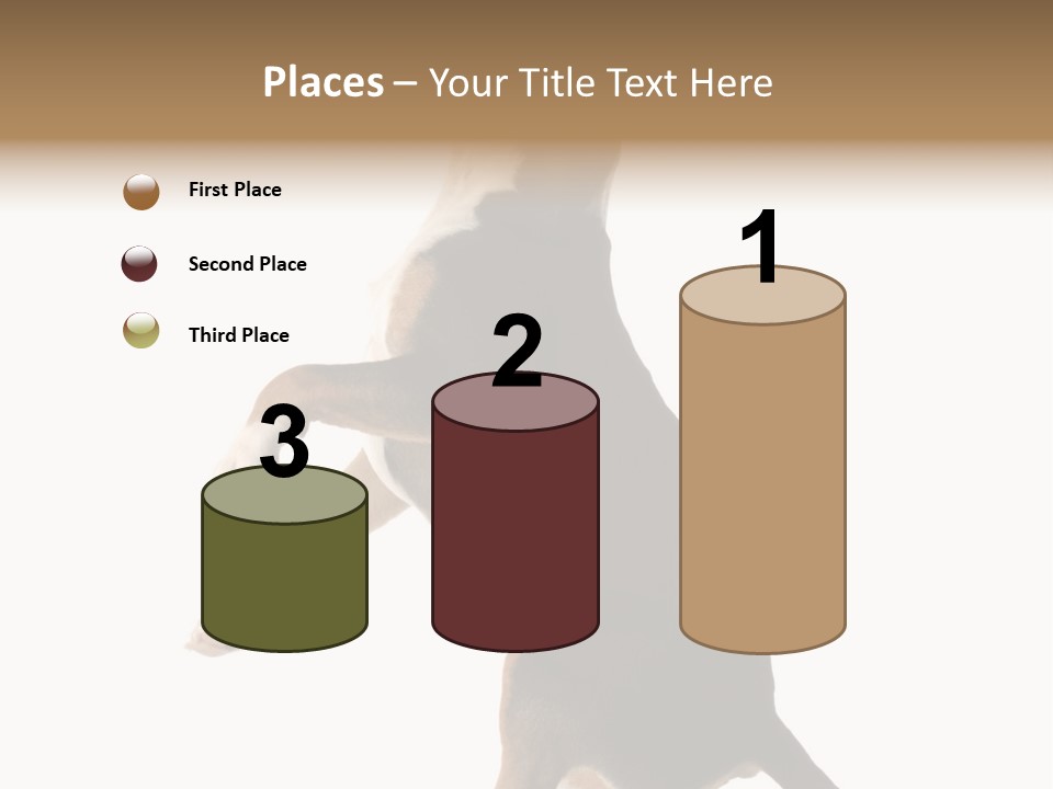 Finger Purebred Reflection PowerPoint Template