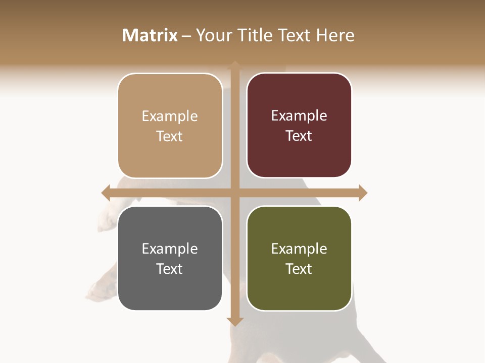 Finger Purebred Reflection PowerPoint Template