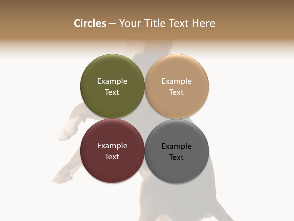 Finger Purebred Reflection PowerPoint Template