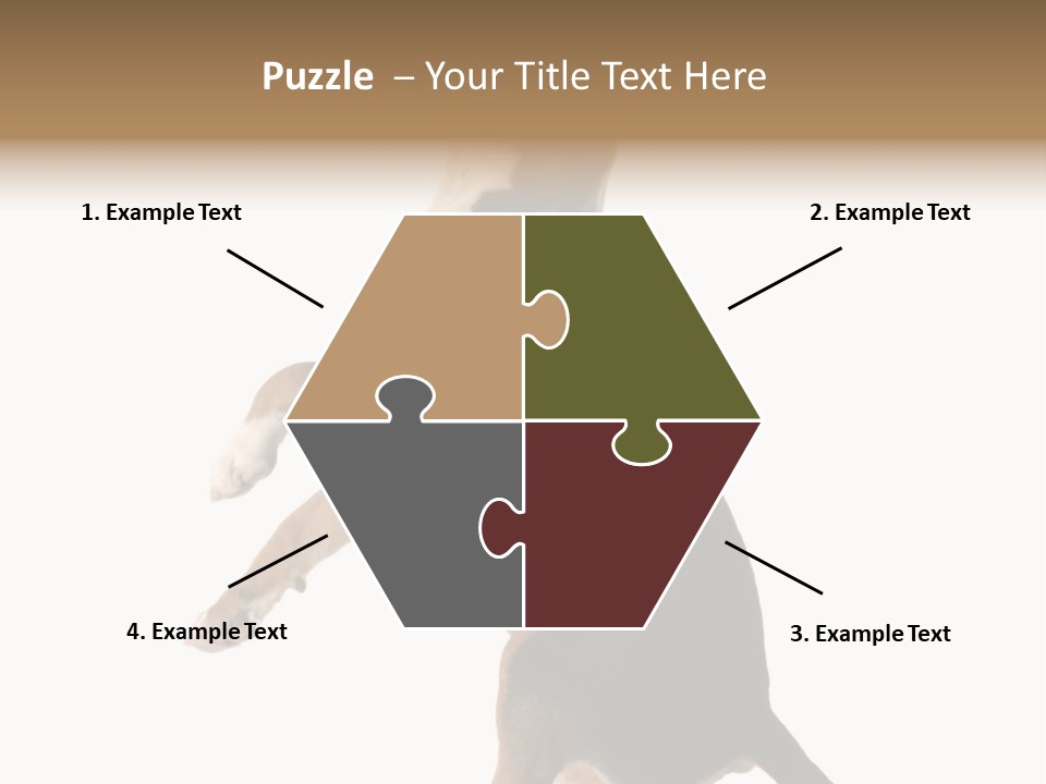 Finger Purebred Reflection PowerPoint Template