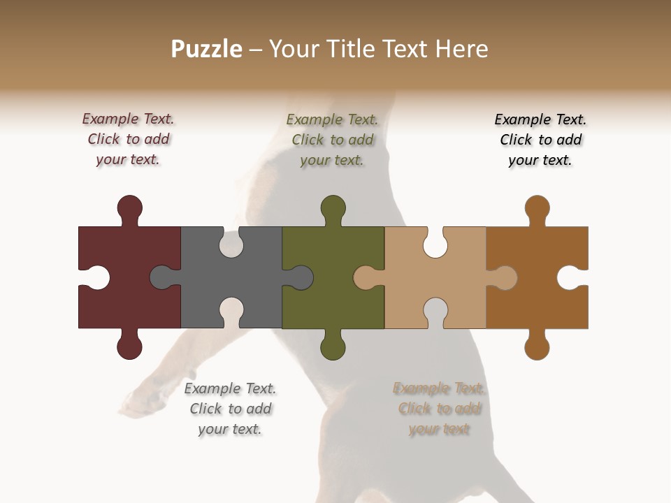 Finger Purebred Reflection PowerPoint Template