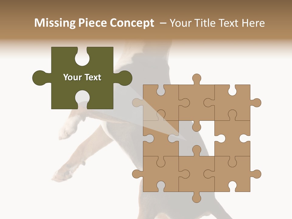 Finger Purebred Reflection PowerPoint Template