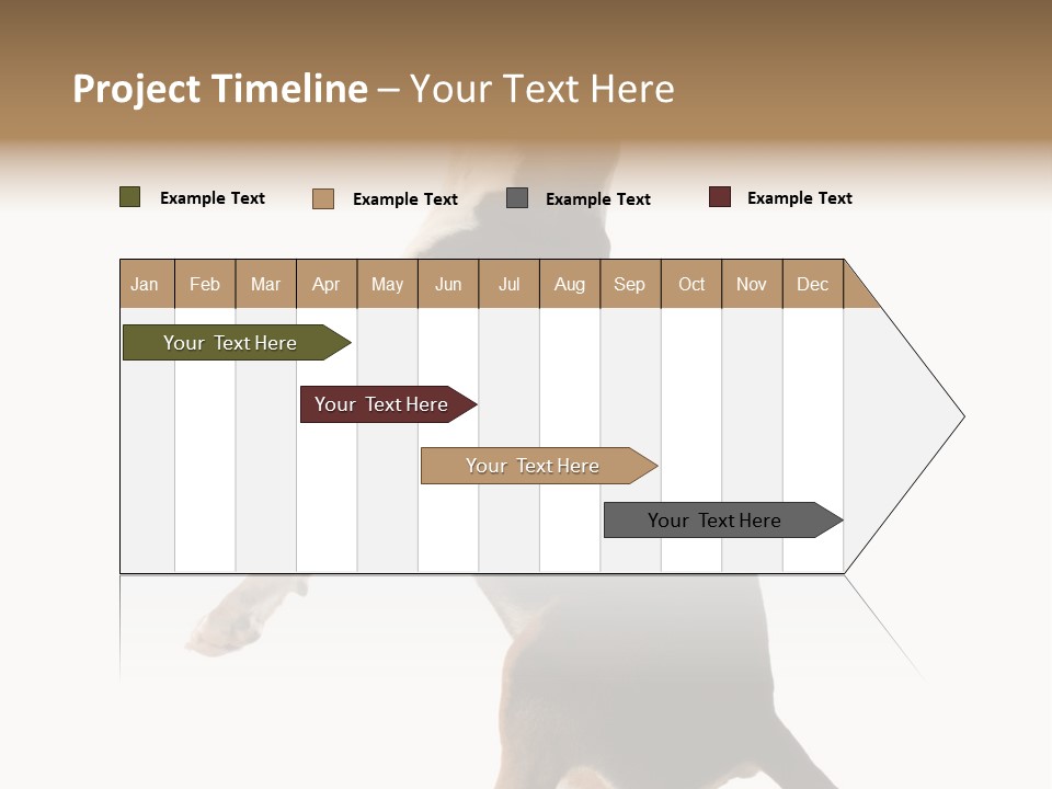 Finger Purebred Reflection PowerPoint Template