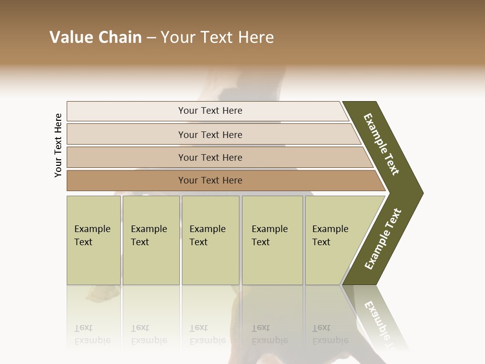 Finger Purebred Reflection PowerPoint Template