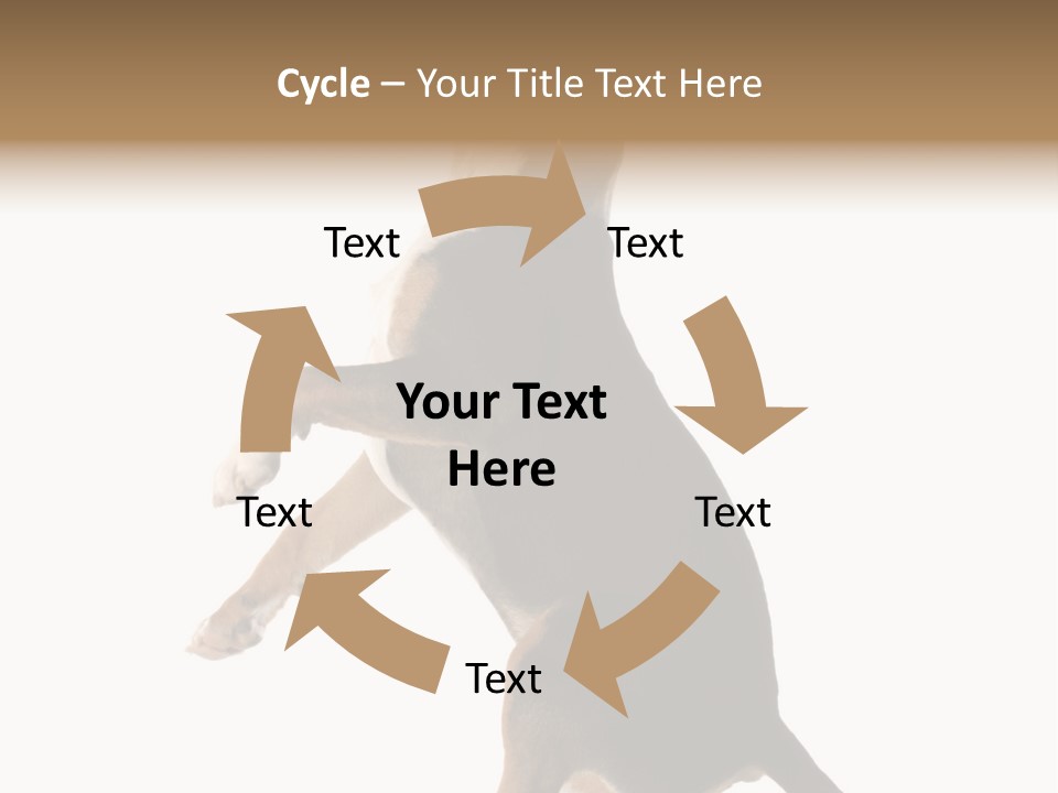 Finger Purebred Reflection PowerPoint Template
