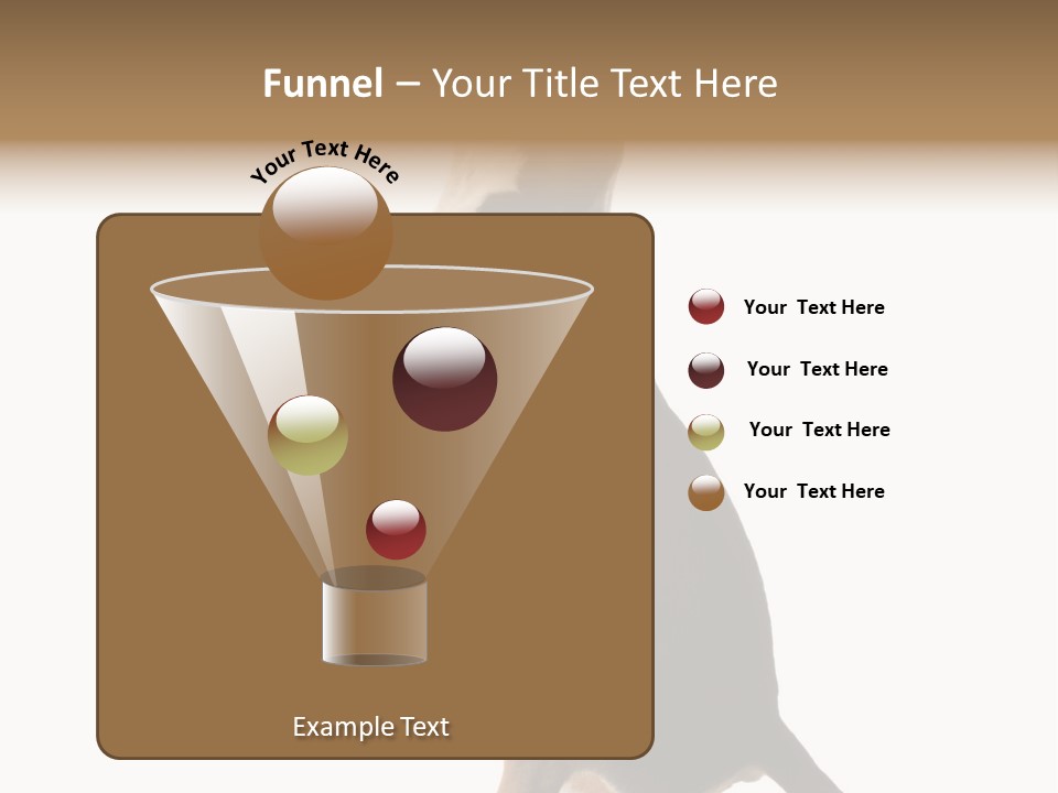 Finger Purebred Reflection PowerPoint Template