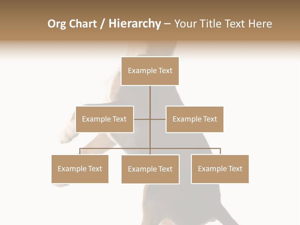 Finger Purebred Reflection PowerPoint Template