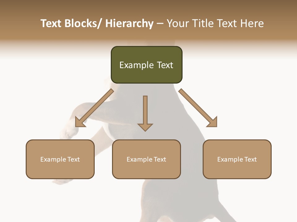 Finger Purebred Reflection PowerPoint Template