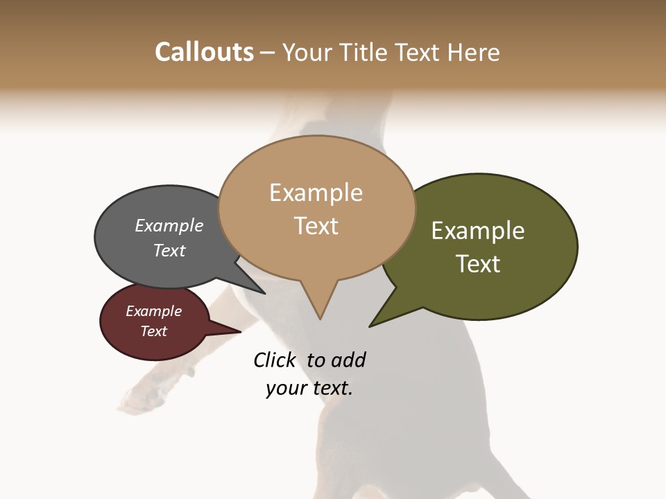 Finger Purebred Reflection PowerPoint Template