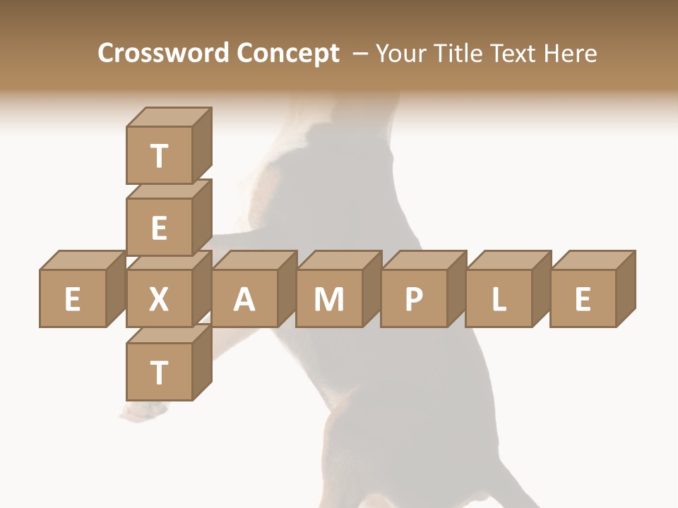 Finger Purebred Reflection PowerPoint Template
