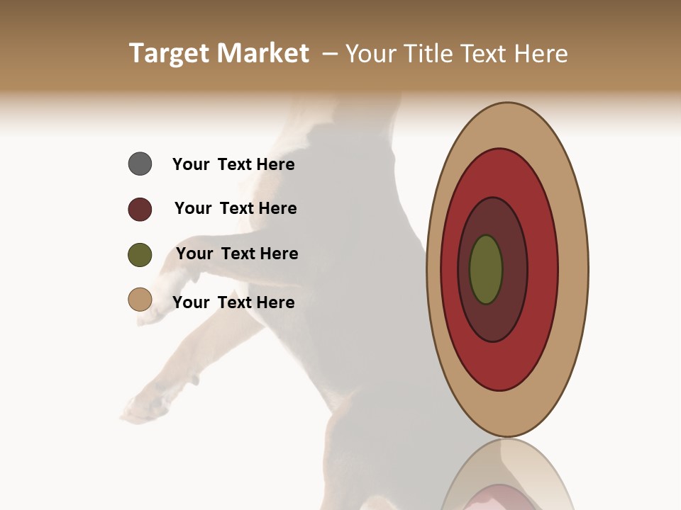 Finger Purebred Reflection PowerPoint Template