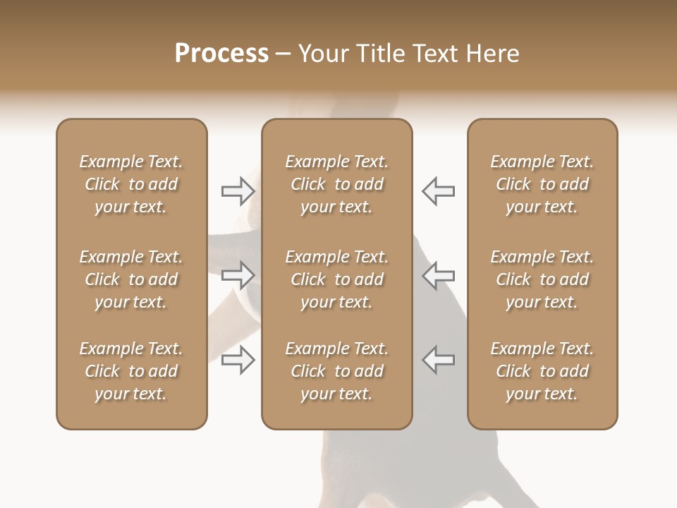 Finger Purebred Reflection PowerPoint Template
