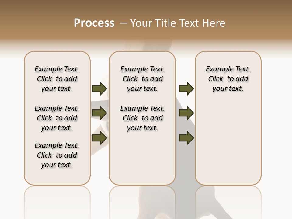 Finger Purebred Reflection PowerPoint Template
