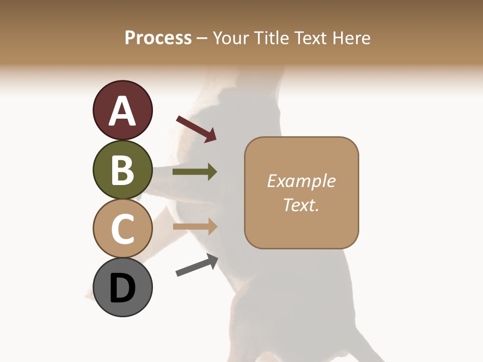 Finger Purebred Reflection PowerPoint Template