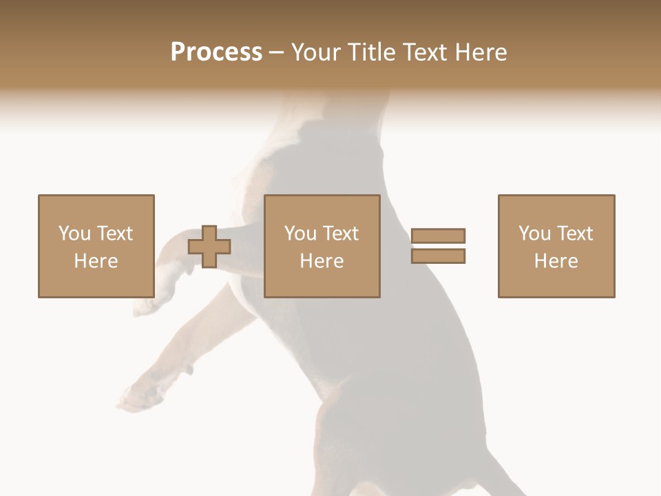 Finger Purebred Reflection PowerPoint Template