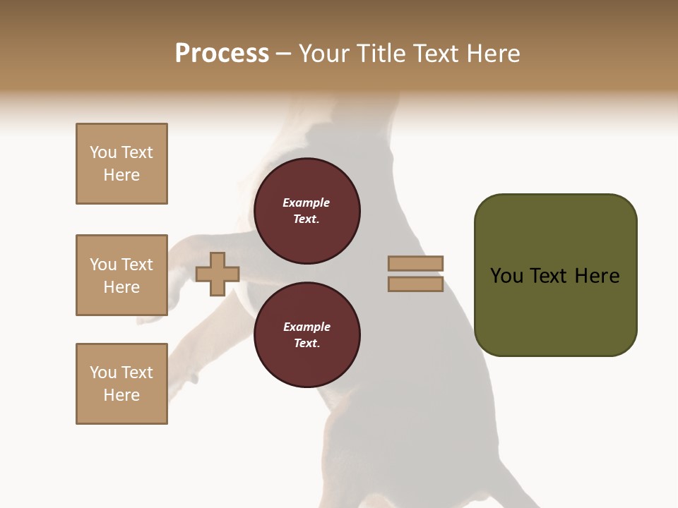 Finger Purebred Reflection PowerPoint Template
