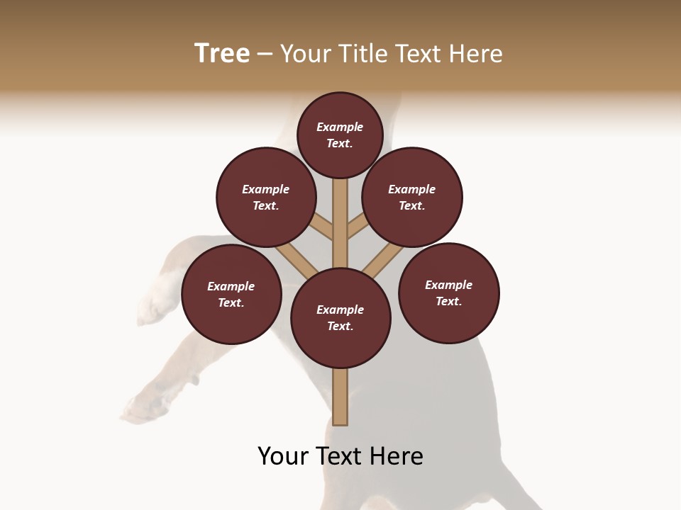 Finger Purebred Reflection PowerPoint Template