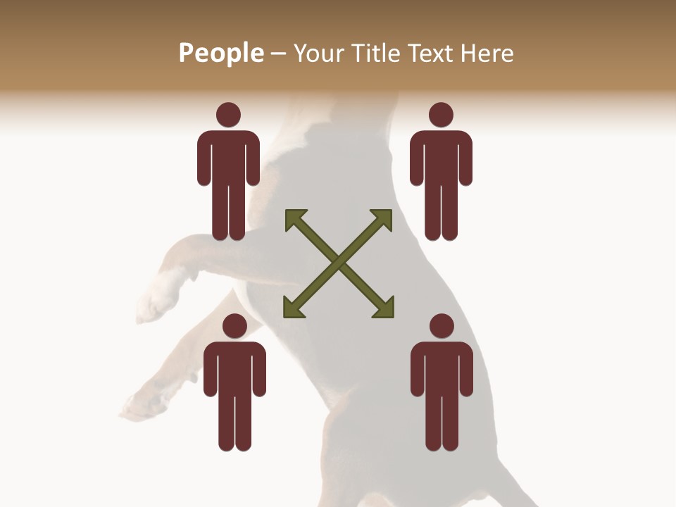 Finger Purebred Reflection PowerPoint Template